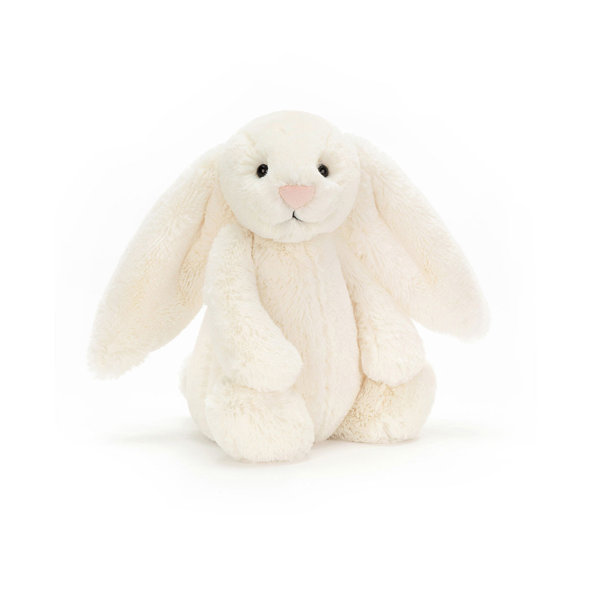 Peluche Lapin Bashful - H 31 cm - Crème